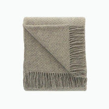 Load image into Gallery viewer, Wafer Wool Blanket in Silver - James &amp; May