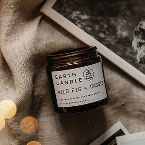 Wild Fig & Cassis Eco Candle - James & May